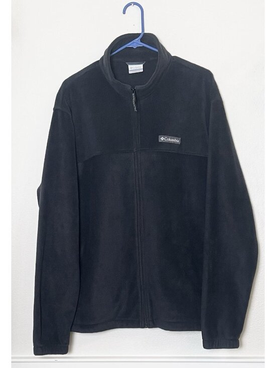 Columbia Other - Columbia Men's XL Steens Mountain Full Zip Fleece Jacket Charcoal / Black